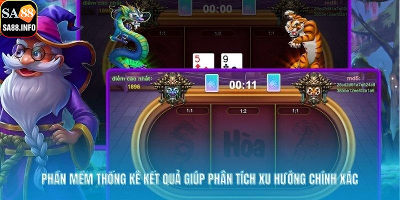 Phần mềm thống kê kết quả giúp phân tích xu hướng chính xác