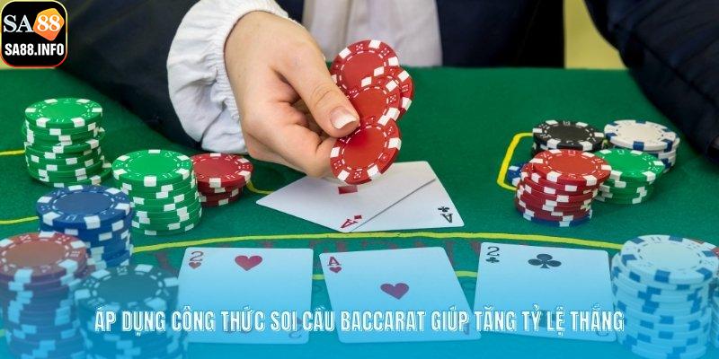 Áp dụng công thức soi cầu Baccarat giúp tăng tỷ lệ thắng